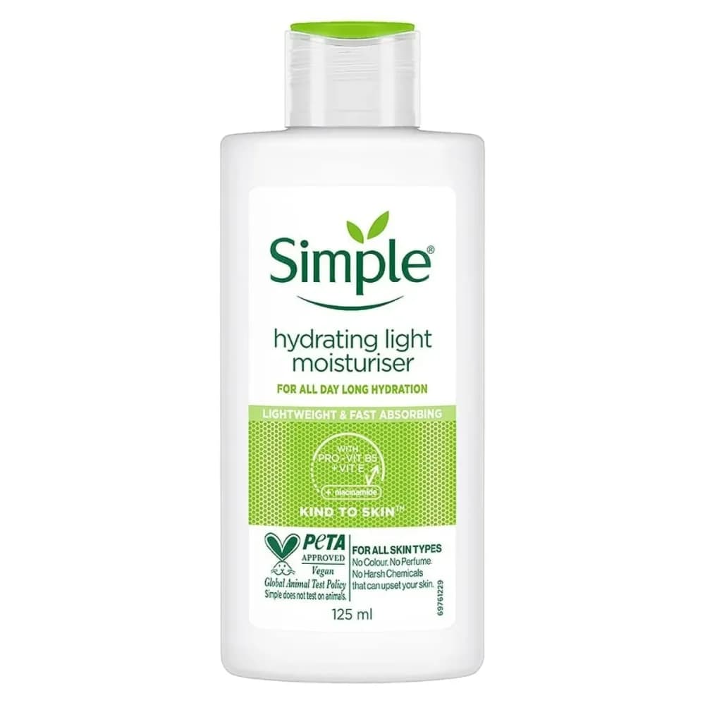 کرم آبرسان و مرطوب کننده صورت سیمپل مدل Kind to Skin (مدل‌های ریچ و لایت)