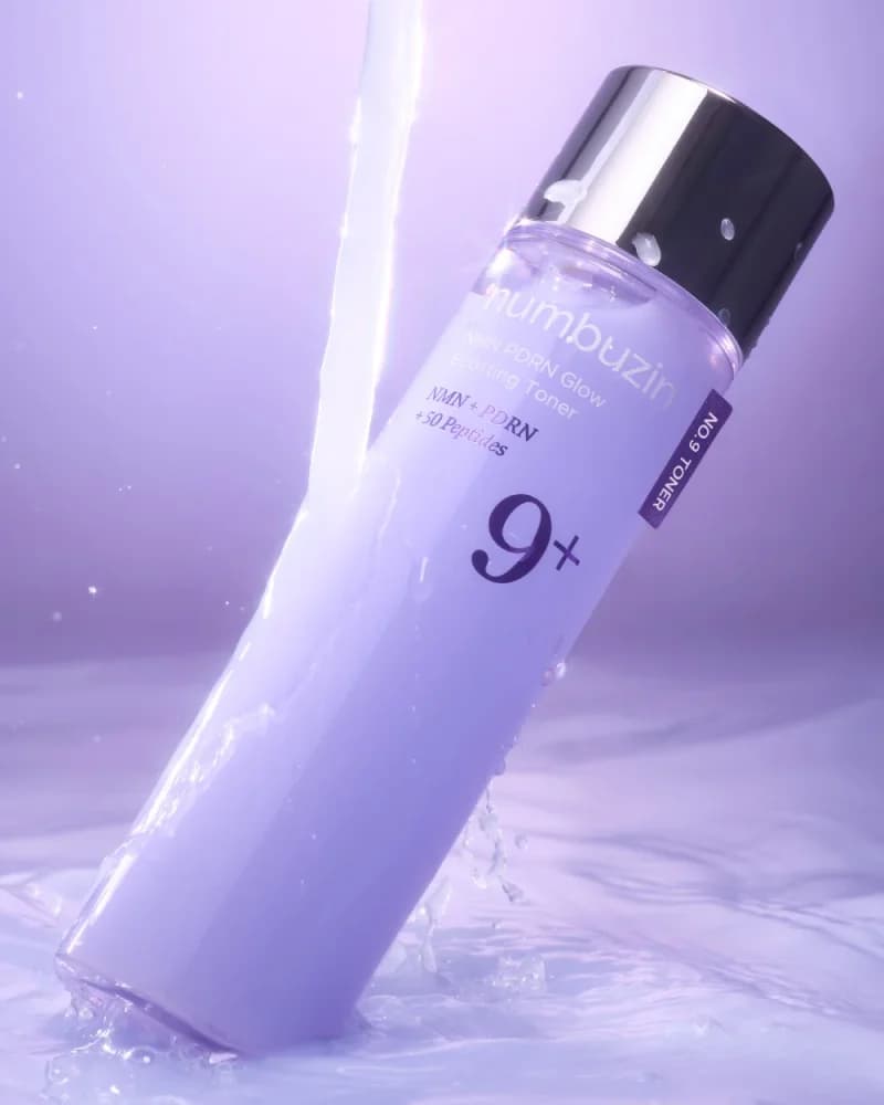 تونر درخشان کننده نامبرزین شماره ۹ پلاس numbuzin No. 9+ NAD PDRN Toner