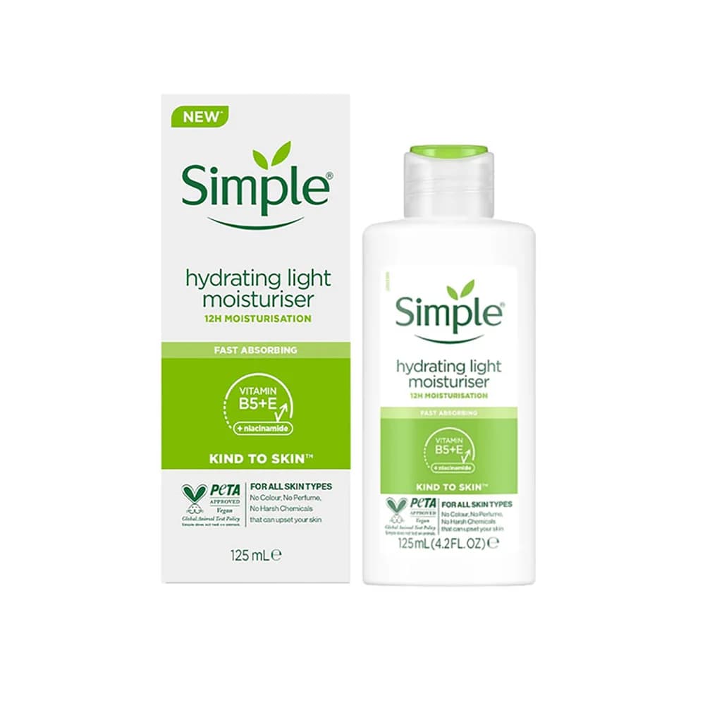 کرم آبرسان و مرطوب کننده صورت سیمپل مدل Kind to Skin (مدلهای ریچ و لایت)
